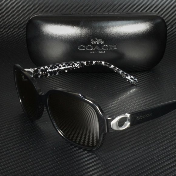 COACH Black 57mm Sunglasses